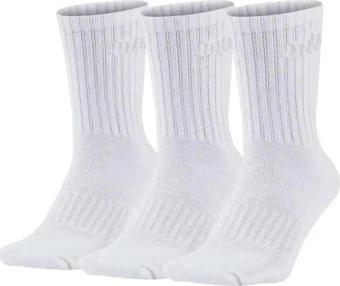 Sockshion 3'Lü Beyaz Sporcu Çorap Seti