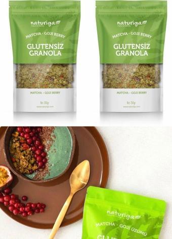 Naturiga Glutensiz Matcha & Goji Granola 2'Li Fırsat Paketi