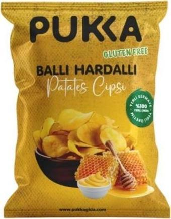 Pukka Glutensiz Ballı Hardallı Patates Cipsi 70 Gr