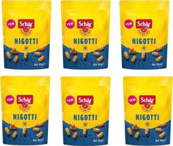 Schar Nigotti 40 G. Çörek Otlu Glutensiz Mini Kraker 6 Adet