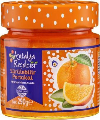 Antalya Reçelcisi Sürülebilir Finike Portakal Marmeladı 290 Gr