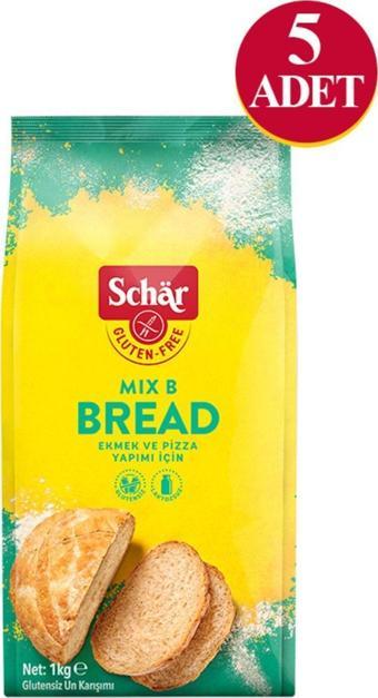 Schar Mix B Glutensiz Ekmek Unu 1000 Gr (5 Adet)