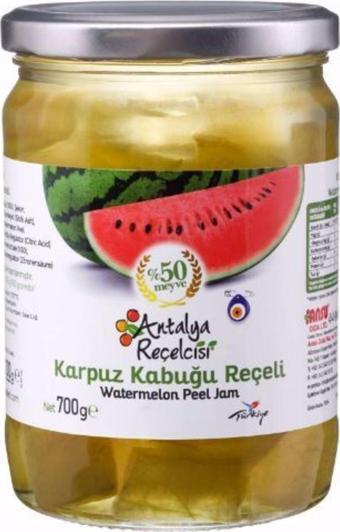 Antalya Reçelcisi Karpuz Kabuğu Reçeli 700G Klasik Seri