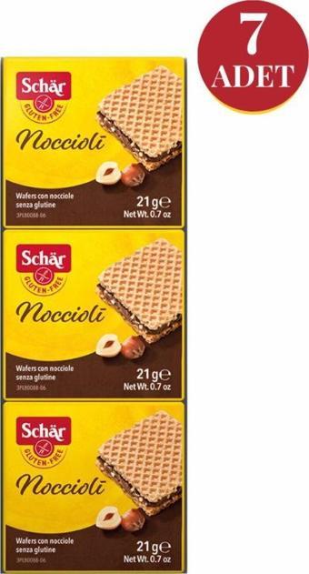 Schar Noccioli Kremalı Fındıklı Gofret 63 Gr (7 Adet)