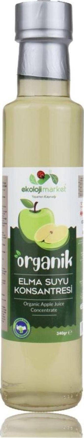 Ekoloji Market Organik Elma Suyu Konsantresi  340 Gr