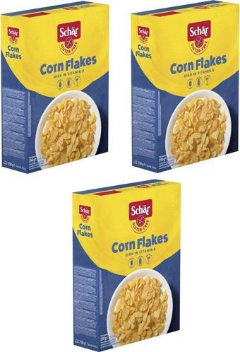 Schar Corn Flakes Glutensiz Sade Mısır Gevreği 250 G 3 Adet