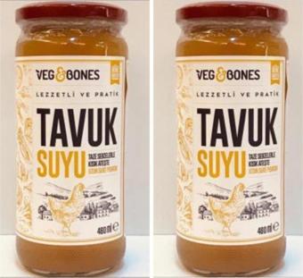 Veg&Bones Tavuk Suyu 480 Ml 2 Adet