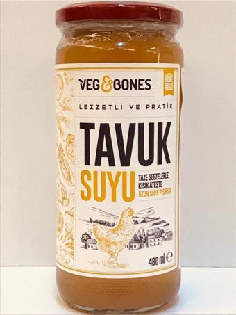 Veg&Bones Veg & Bones Tavuk Suyu 6*480 Ml