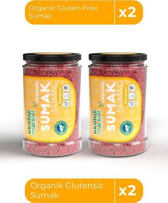 Ekoloji Market Organik Glutensiz Sumak 90 Gr X2 / Organic Gluten-Free Sumac 90 Gr X2
