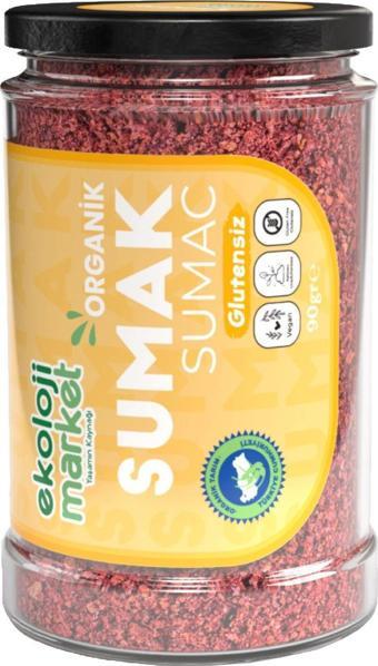 Ekoloji Market Organik Glutensiz Sumak 90 Gr / Organic Gluten-Free Sumac 90 Gr