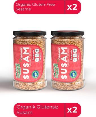 Ekoloji Market Organik Glutensiz Susam 100 Gr X2 / Organic Gluten-Free Sesame 100 Gr X2
