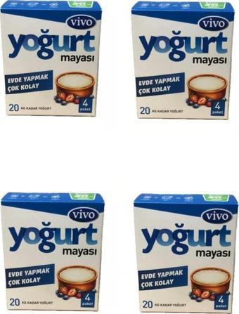Vivo Yoğurt Mayası 4 Lü