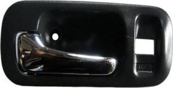 1997-2001 Honda Crv Arka Kapı İç Açma Kolu Sol Gri (Elceği Nikelajlı) (Kilitli Tip)  (Adet) (Oem No: