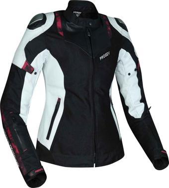 Prosev W51A Rose Kadın Deri Motosiklet Montu
