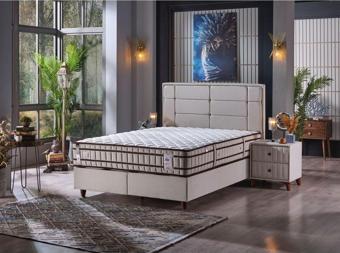Tutku Yatak Bologna Torba Yaylı Çift Taraflı Omurga Destek Süngerli Ultra Soft Sünger Ergonomik Yatak