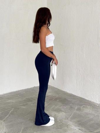 Winmoda İspanyol Paça Pantolon / Likralı İspanyol Pantolon