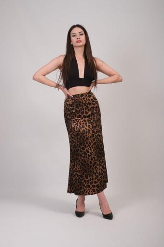Winmoda Quanzhou Tarzı Saten Etek / Desenli Saten Etek / Satın Skırt