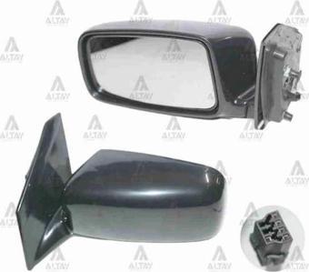 Dış Dikiz Aynası Lancer 2003-2008 Elektrikli Isıtmalı Sol (Oem No:Mn154651Xa) (Adet)