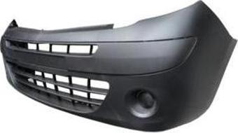 Renault Kangoo- 3- 08/13; Ön Tampon Siyah (Sis Deliksiz Komple Bantlı) (Eurobump) (Oem No: 770147812