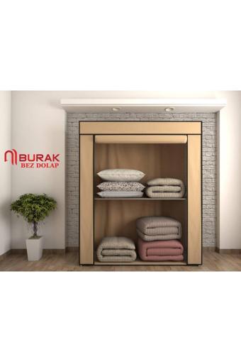 Burak Bez Dolap Çelik Profilli Yorgan Hurcu Bez Dolap Yüklük Gardırop