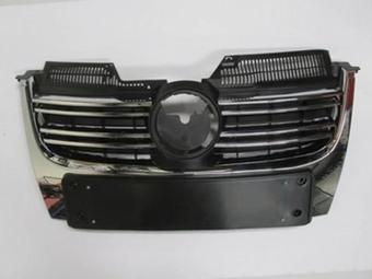 2006-2010 Volkswagen Jetta 5 Ön Panjur (Nikelaj Kaplamalı) Sensör Deliksiz (Plakalık 52 Cm) (Bfn) (A