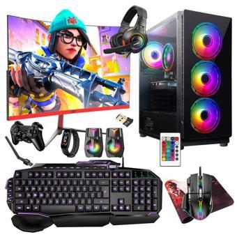 Turbox Tx5283 i5 9400F 16GB Ram 512GB SSD 4GB GTX750Ti 23.6 165Hz Curved Oyun Hazır Sistem