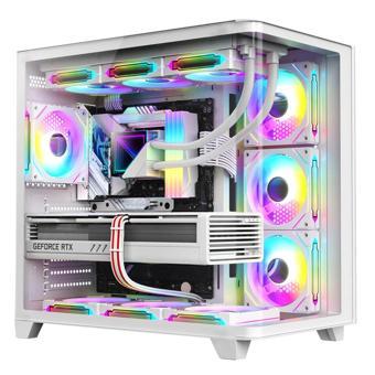 Dragos DRx7278 Ryzen 7 7700 16GB DDR5 Ram 1TB NVMe 8GB RTX4060 Sıvı Soğutmalı Oyun Hazır Sistem