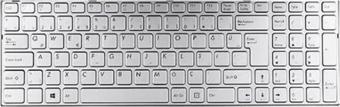 İnfostar Casper Nirvana PG-C15B-2  Notebook Klavye Tuş Takımı - Silver