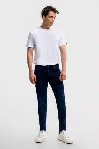 Loft Justın Martın Dark Blue Black Wash Erkek Jean Pantolon LF2035717