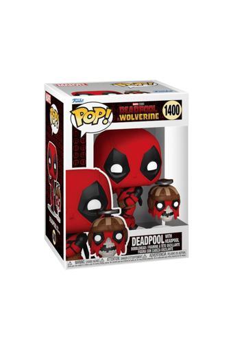 Pop - Deadpool & Wolverine 2024 - Deadpool with Headpool Figür