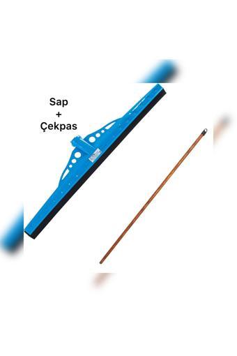 Mck Plus Yer Çekpas Çekçek 40Cm + 120 Cm Ahşap Sap ( Set )