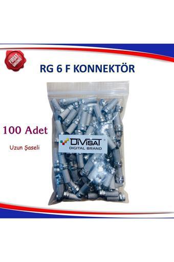 Divisat Rg6 F Konnektör