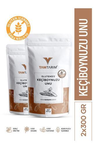 Tam Tarım 2 Adet - Glutensiz Keçiboynuzu Unu 300 G
