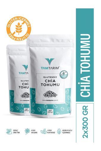 Tam Tarım 2 Adet - Glutensiz Chia Tohumu 300 G