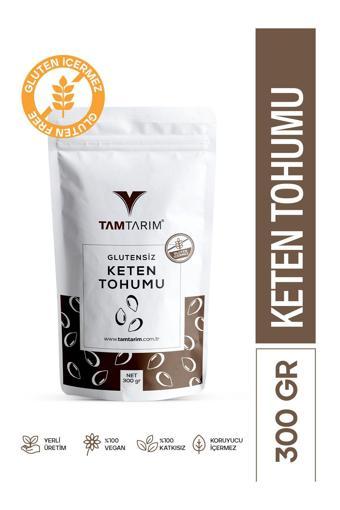 Tam Tarım Glutensiz Keten Tohumu 300 Gr
