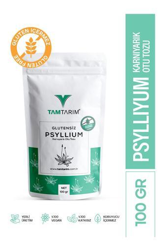 Tam Tarım Glutensiz Psyllium (Karnıyarık Otu Tozu) 100 Gr