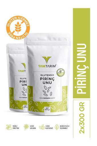 Tam Tarım 2 Adet - Glutensiz Pirinç Unu 300 G
