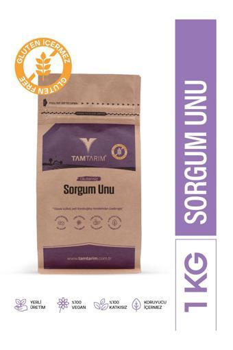 Tam Tarım Glutensiz Sorgum Unu 1 Kg
