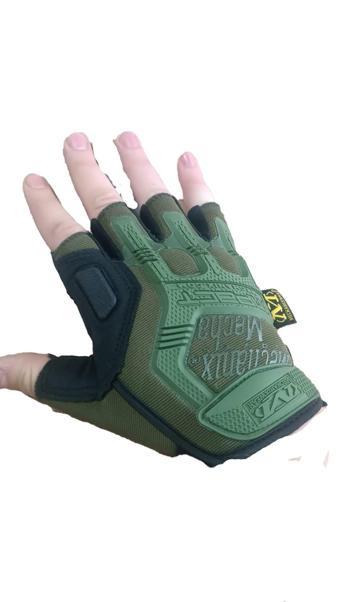 MECHANIX YARIM PARMAK TAKTİKAL YEŞİL ELDİVEN