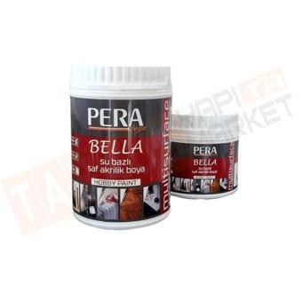 Pera Bella Su Bazlı Saf Akrilik Boya 0,50 Lt Siyah