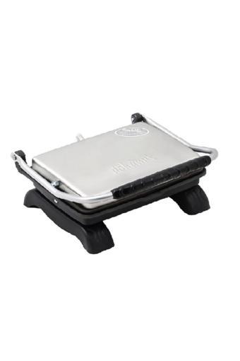 Regron Organik Pik Demir Döküm Kaplamasız & Anti Kanserojen Ev Tipi Tost Makinası Dkmx Gri 1800W + Fırça