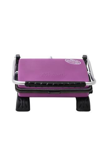 Dökümix Döküm Organik Tost Makinesi 1800W Lila Ev Tipi