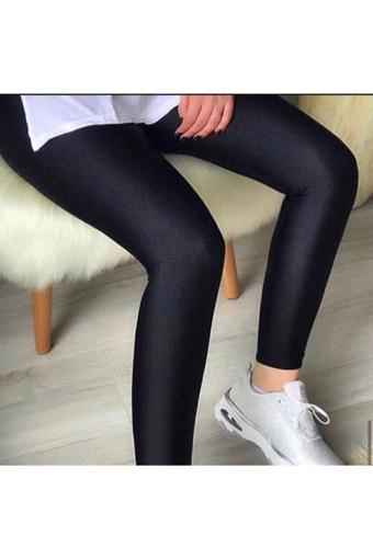 New Fashion Parlak Disco Tayt Yüksek Bel Toparlayıcı