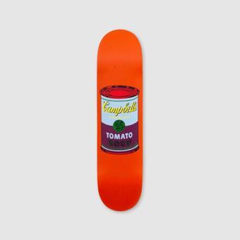 The Skateroom Pop Art Andy Warhol Campbells Soup Purple Kaykay Tablo