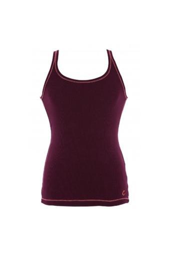 Kadın  Bordo Kısa Body