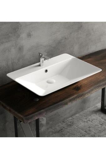 Lucco Donna 60 Cm Tezgahüstü Lavabo