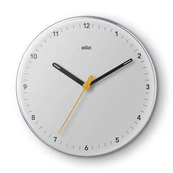 Braun BC26W Beyaz Analog Duvar Saati