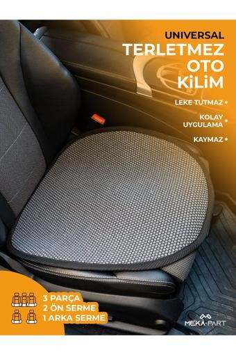 Trend Oto Koltuk Koruyucu Kılıf 3 Parça Serme Universal Füme