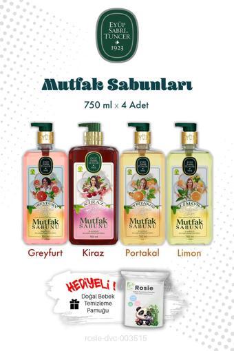 Greyfurt, Portakal, Limon, Kiraz Mutfak Sabun 750 ML ve Rosıe