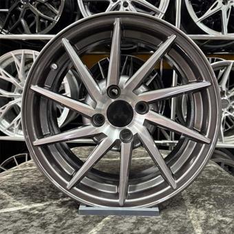 15 inç 4x100 VOSSEN CİVİC LİNEA FİORİNO ALBEA UYUMLU Gun Metal Elmas Kesim Jant Modeli Honda Fiat Hy